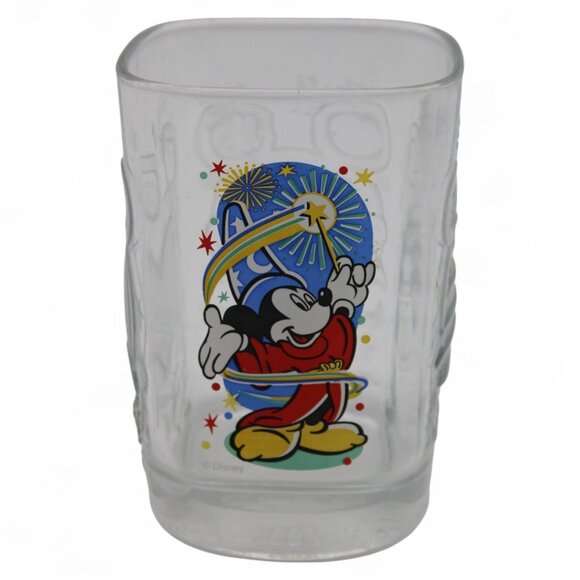 Vintage Walt Disney World 2000 Celebration Mickey Mouse McDonalds Glass - Picture 1 of 9